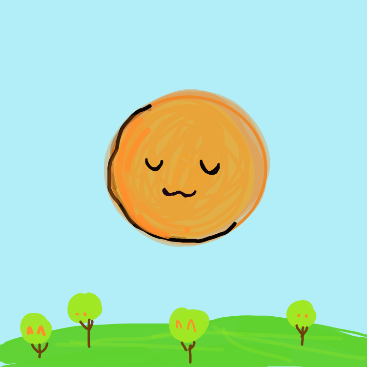 Drawing in earth by niania