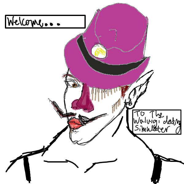Drawing in M’lady by Queen Of Trash
