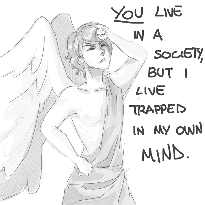 Drawing in Drama by SSR scorpia