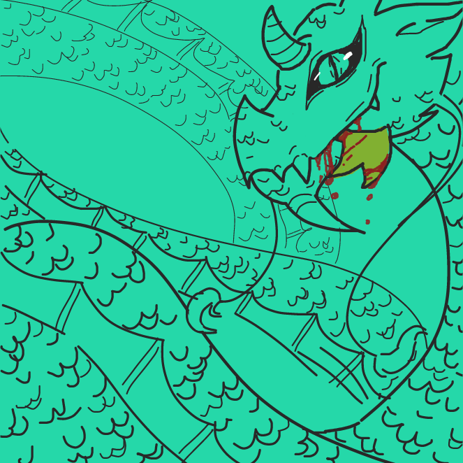 Drawing in Dragon  by SSR scorpia