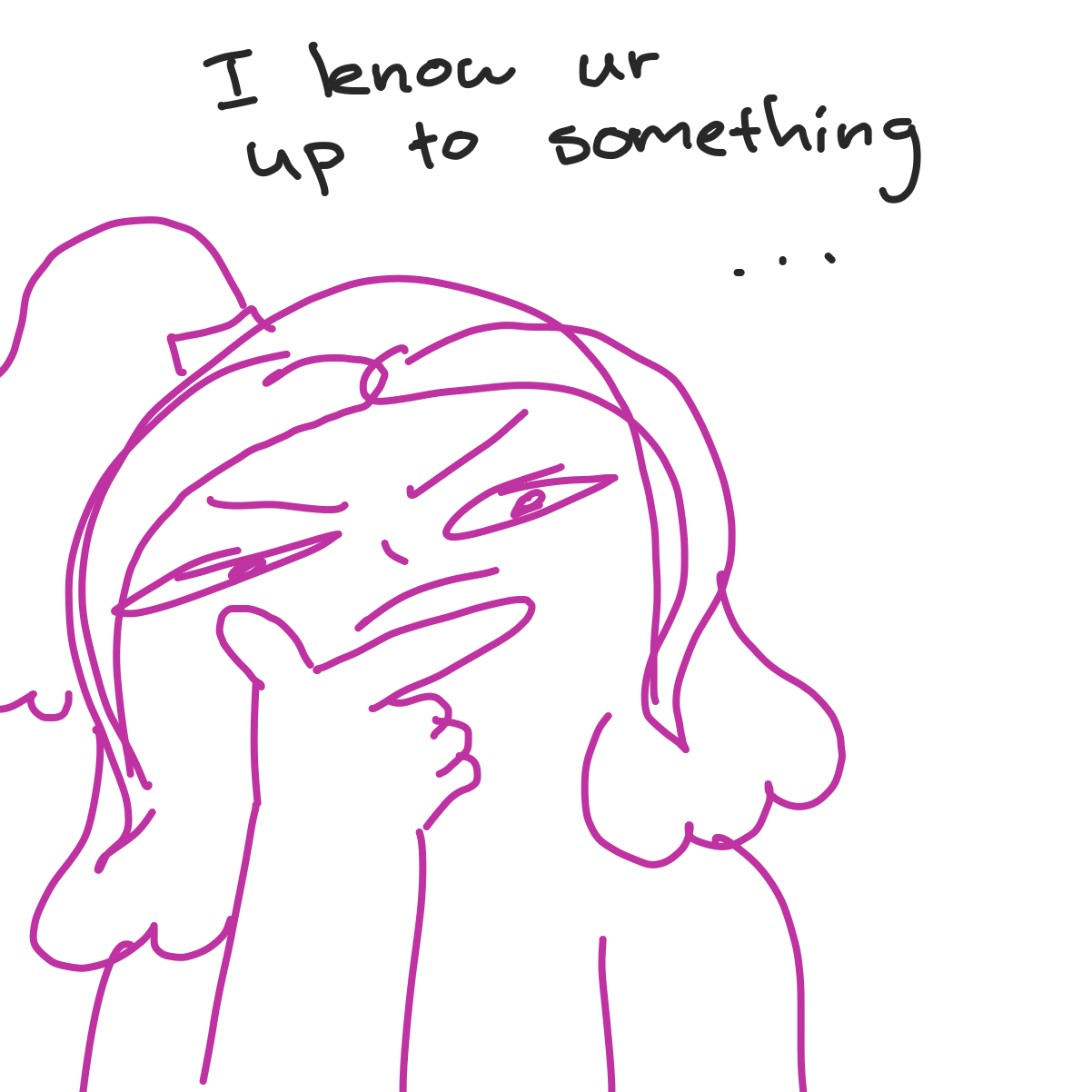 Drawing in Uh oh by Garbage