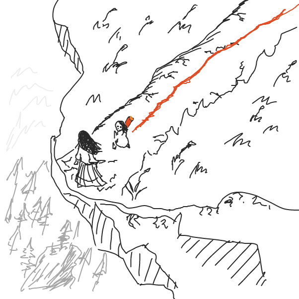 Drawing in Enough is enough by trip