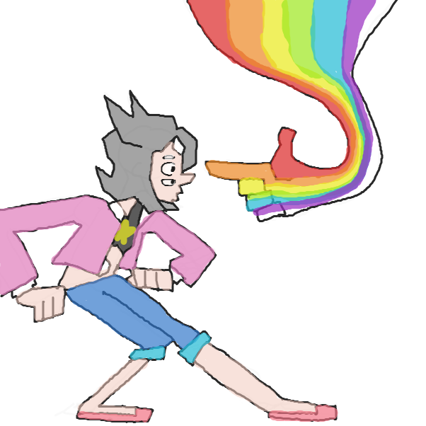 you!! - Online Drawing Game Comic Strip Panel by Chepley