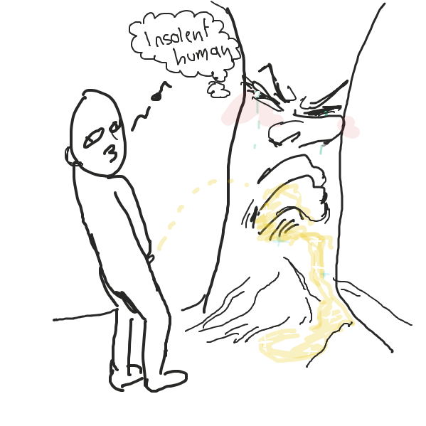 Drawing in Forest Spirit by Mojomos