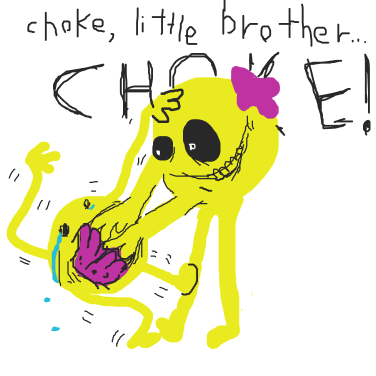 choke - Online Drawing Game Comic Strip Panel by FetusJesus