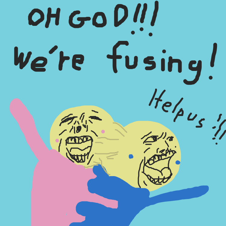 fusion - Online Drawing Game Comic Strip Panel by FetusJesus