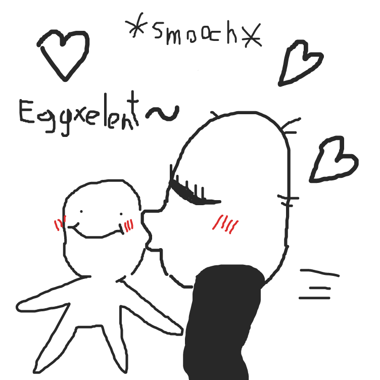 kiss - Online Drawing Game Comic Strip Panel by FetusJesus