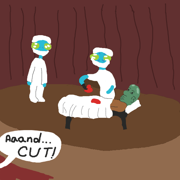 In the end... - Online Drawing Game Comic Strip Panel by Plutomics