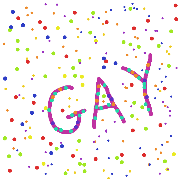 im not homophobic, i swear - Online Drawing Game Comic Strip Panel by FetusJesus