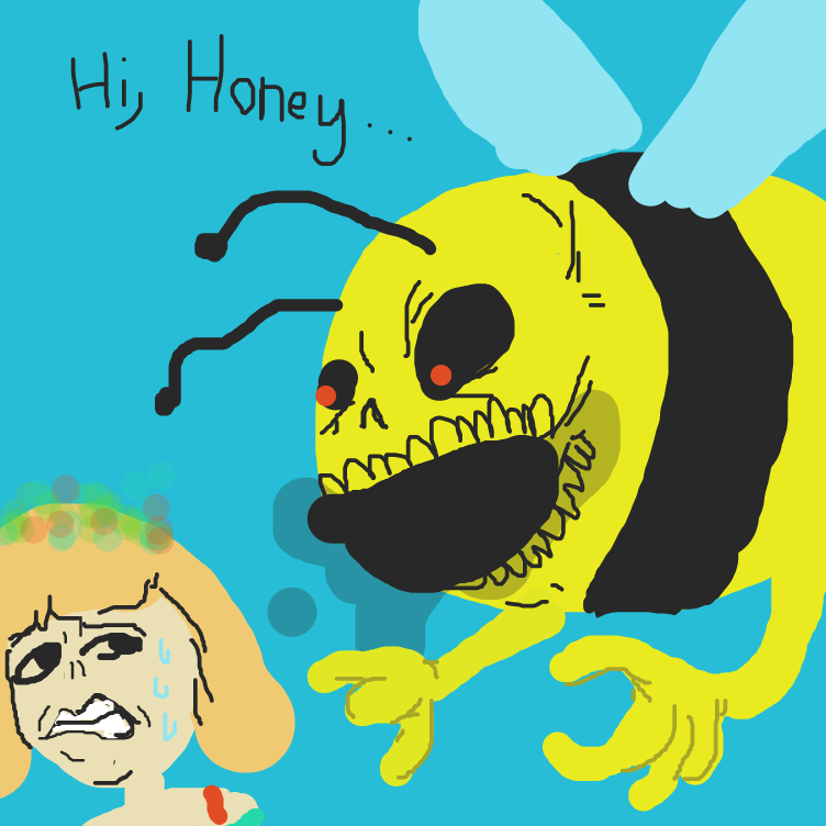 bee my honey - Online Drawing Game Comic Strip Panel by FetusJesus