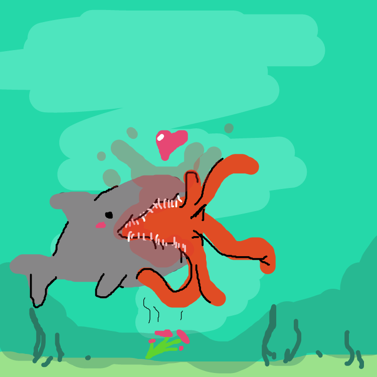 food yum - Online Drawing Game Comic Strip Panel by FetusJesus