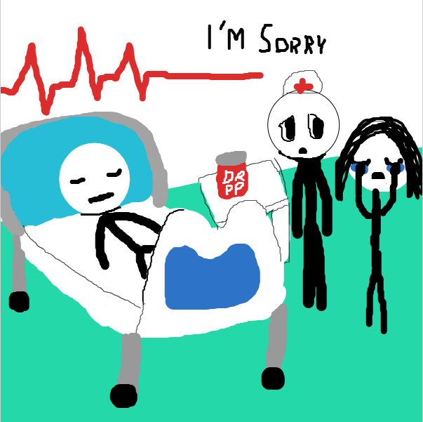 Drawing in What's the worst that could happen? by Nejt