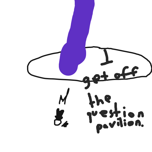 Don't ask rude questions k thx - Online Drawing Game Comic Strip Panel by ItzAki