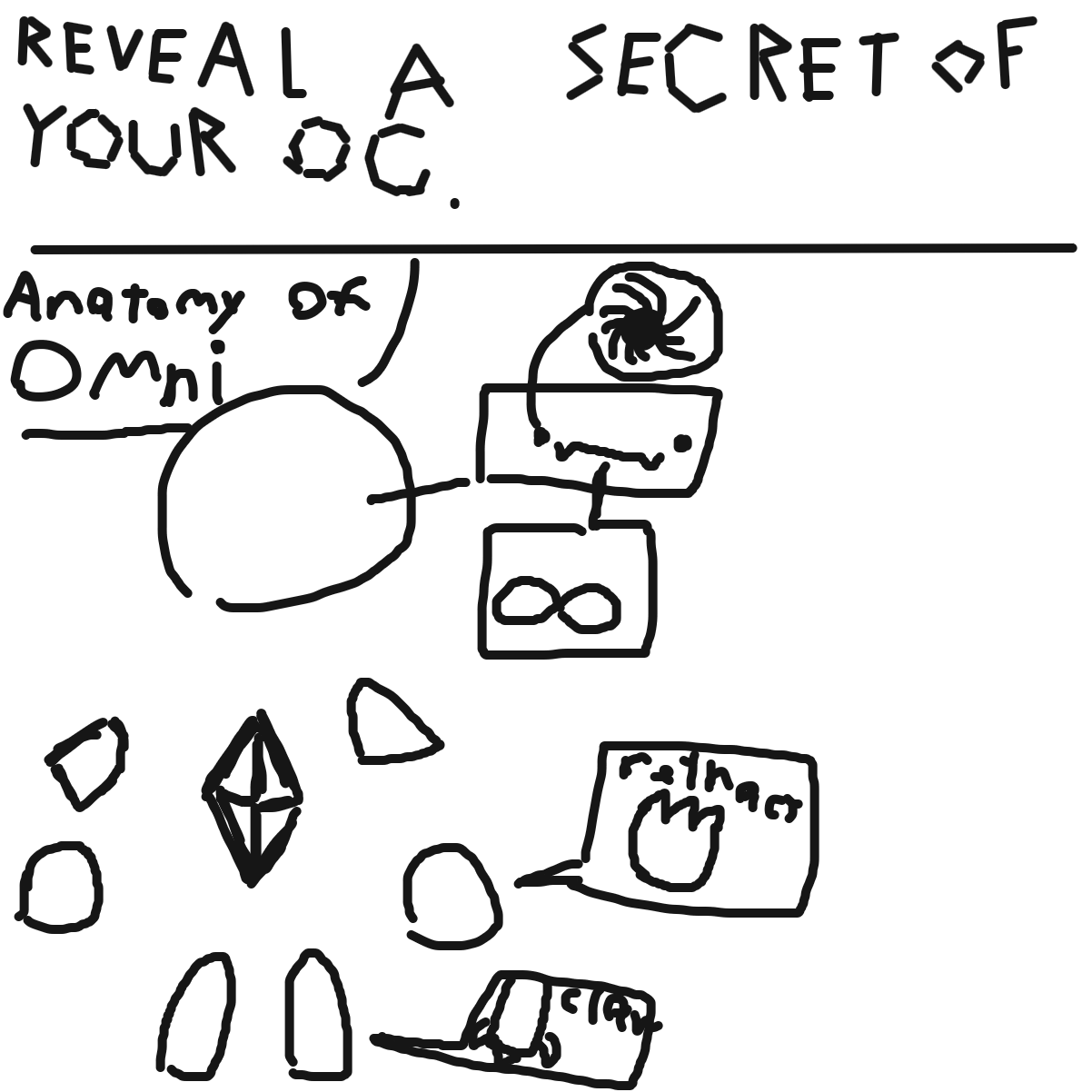 Drawing in Secrets by KingOfSpades2