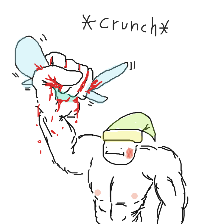crunch - Online Drawing Game Comic Strip Panel by FetusJesus