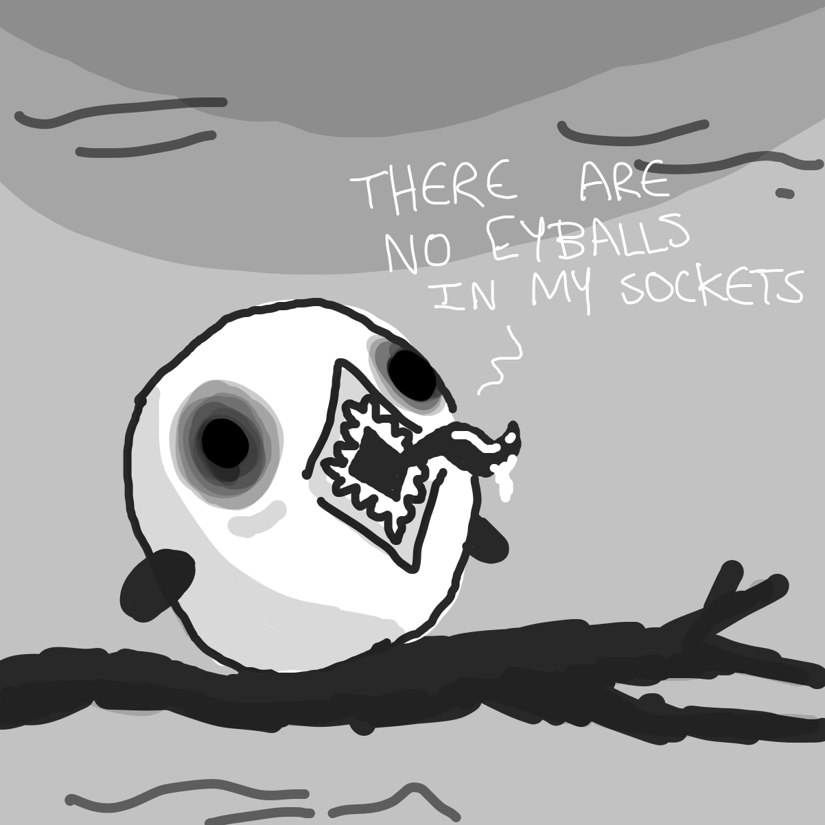 Drawing in owll hoot by Garbage