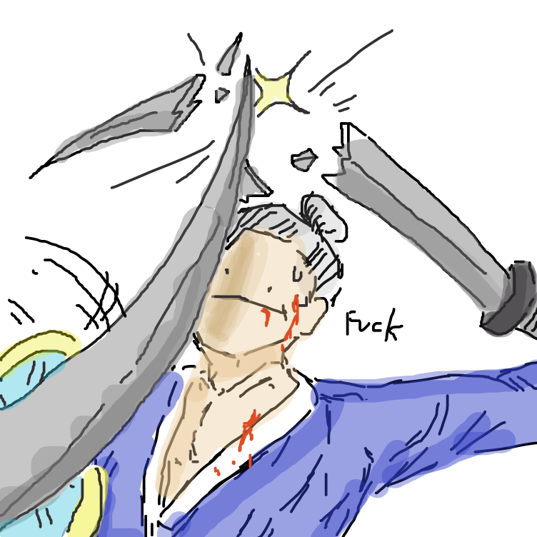 uh oh - Online Drawing Game Comic Strip Panel by FetusJesus