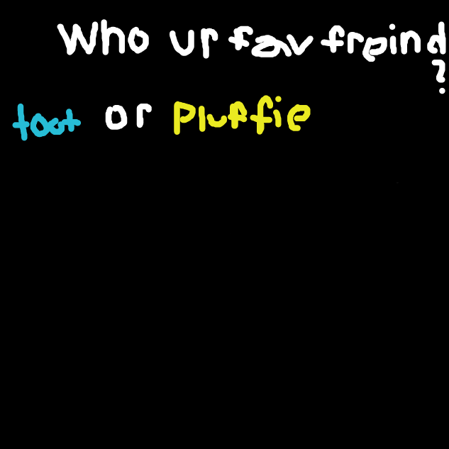 Drawing in Ask Kinoh anything II by plufiedapotat