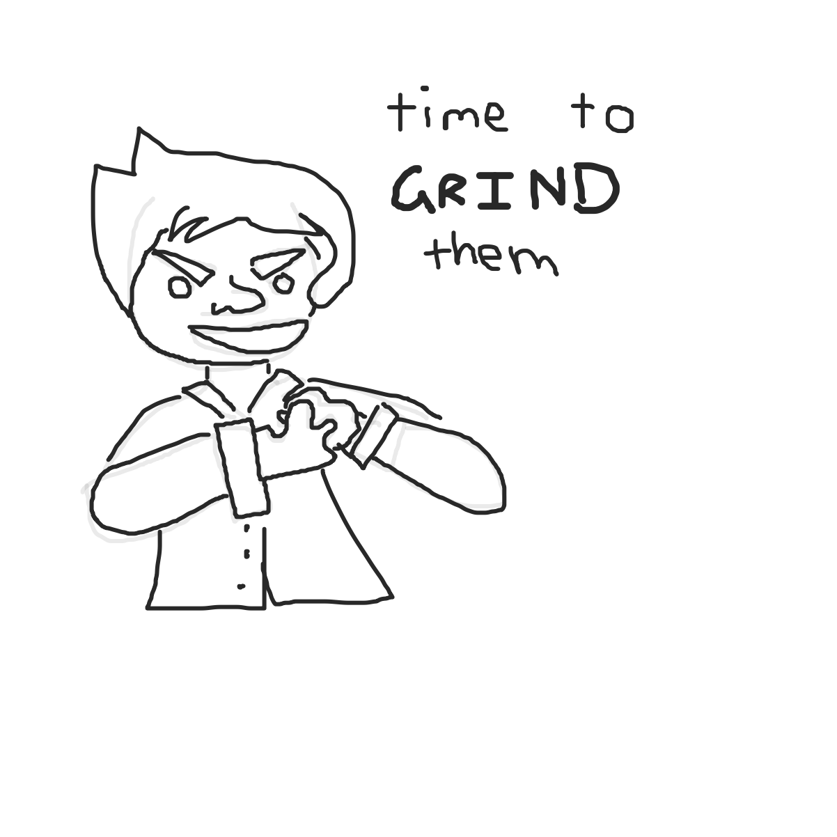 Drawing in C O F F  E E by Garbage