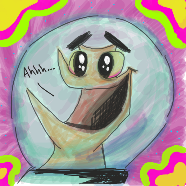 Amazed by rocket going off and seeing things.... - Online Drawing Game Comic Strip Panel by Loco-L