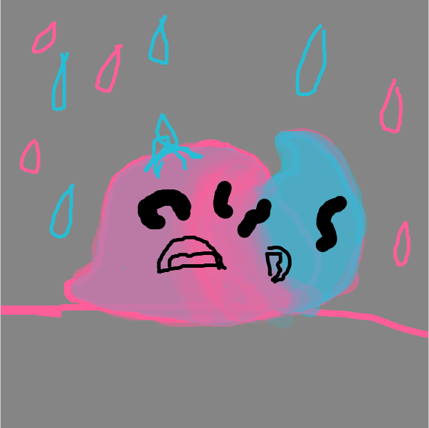 Drawing in blup by Nejt