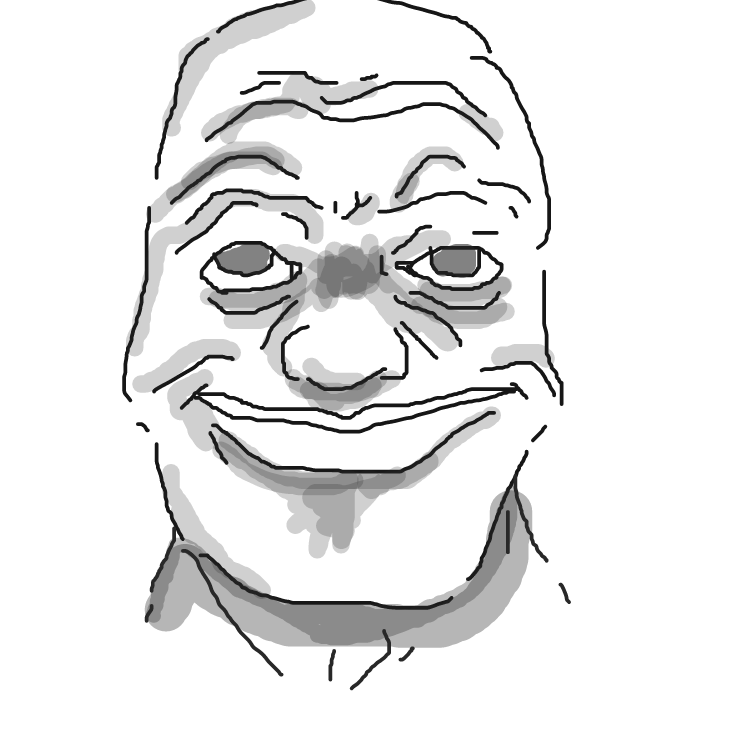 Drawing in Face Time Five by FetusJesus