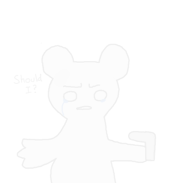 when you be really thinking about the thing that's happening and you take too long to make a decision about it and it just goes ahead and happens... - Online Drawing Game Comic Strip Panel by Chepley