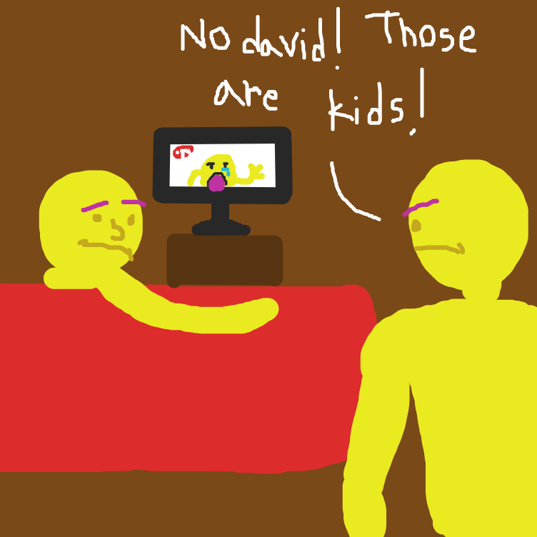 Drawing in Superhero game by FetusJesus