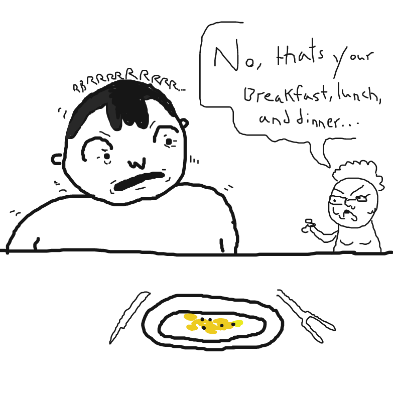 Drawing in THATS MY BREAKFAST? by MongolianWarlord