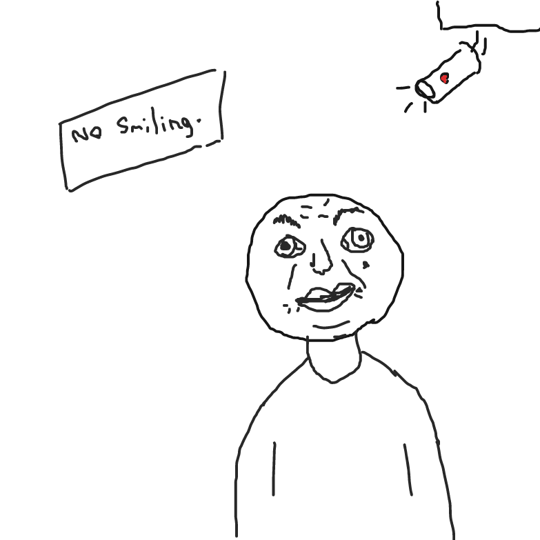 Drawing in smile by MongolianWarlord