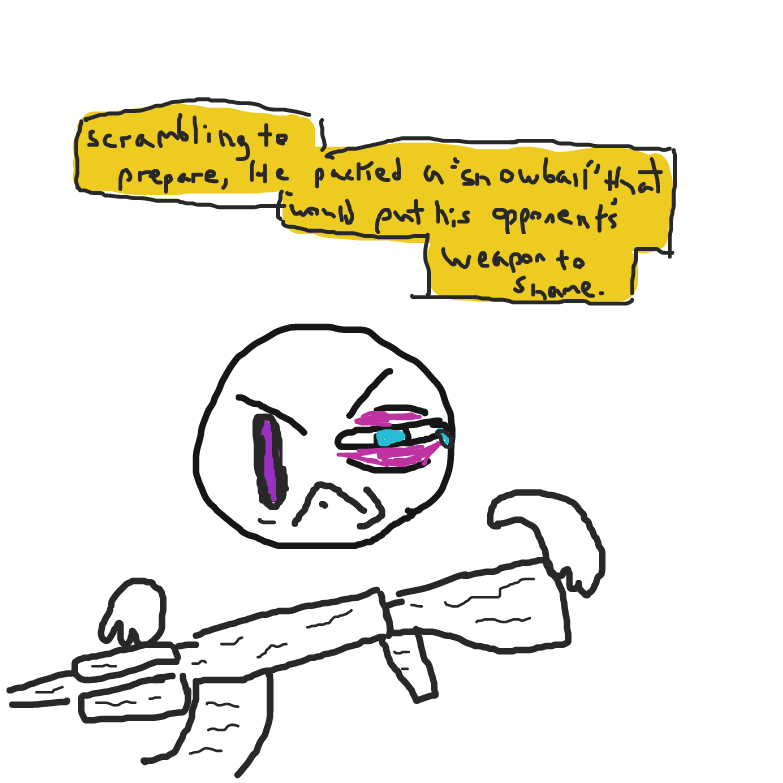 Drawing in Snow by MongolianWarlord