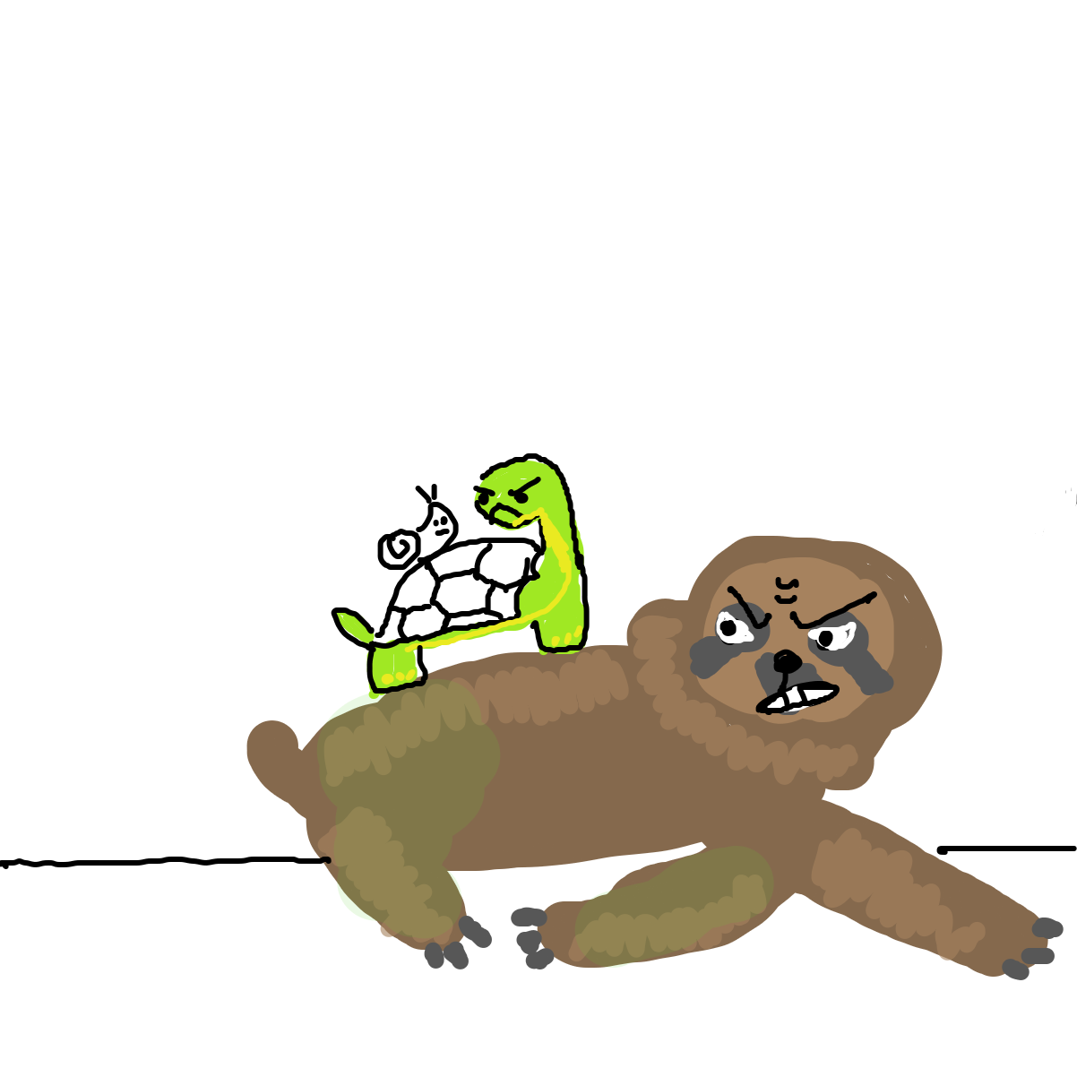  - Online Drawing Game Comic Strip Panel by Garbage