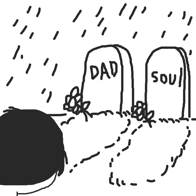 Drawing in sad boy by FetusJesus