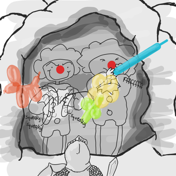  - Online Drawing Game Comic Strip Panel by Wizard Croissant