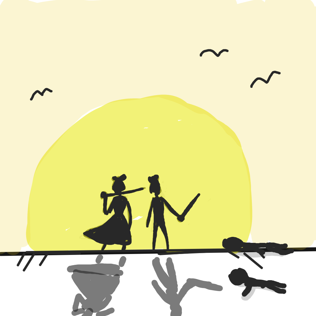  - Online Drawing Game Comic Strip Panel by Rednightlights