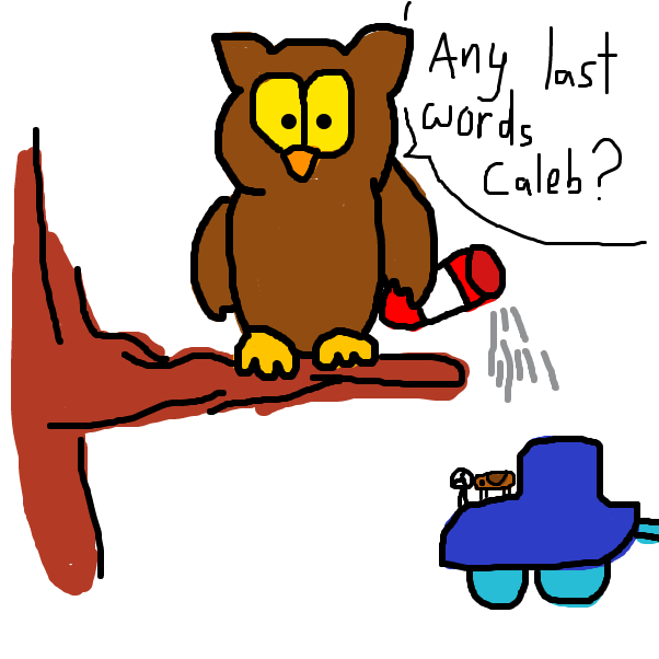 Liked webcomic Owen Owl vs Caleb Cockroach