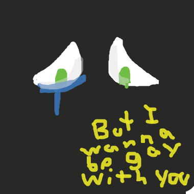 Drawing in Closet by sophie_snakeheart