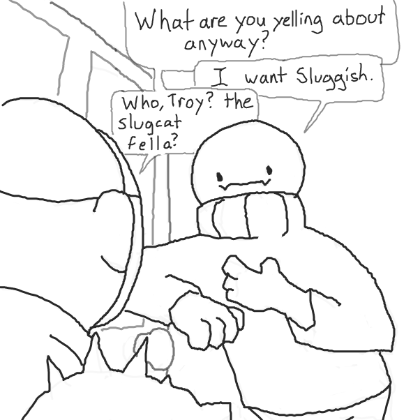 Troy? Is that who? - Online Drawing Game Comic Strip Panel by TagTeamChepley