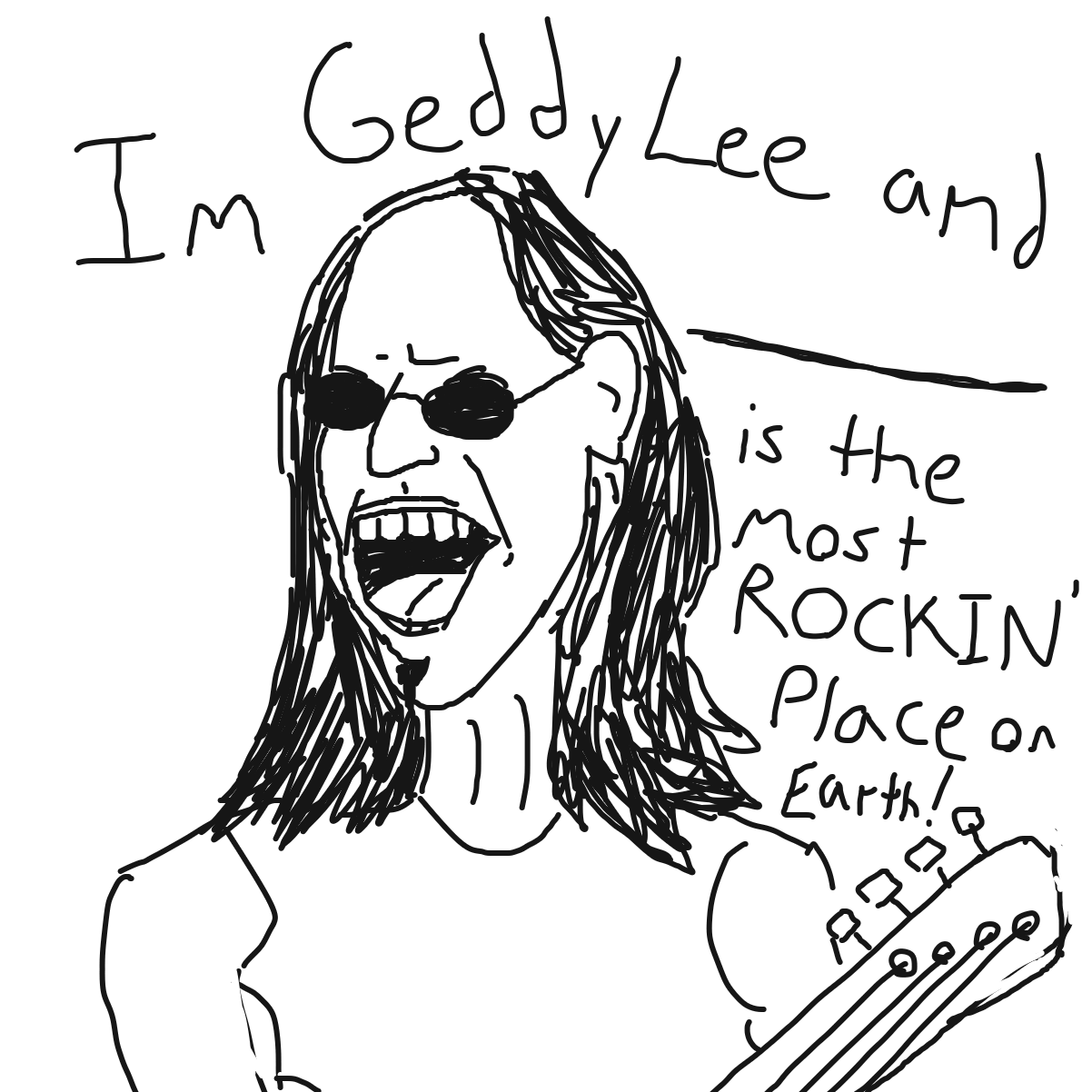 Drawing in Geddy by MongolianWarlord