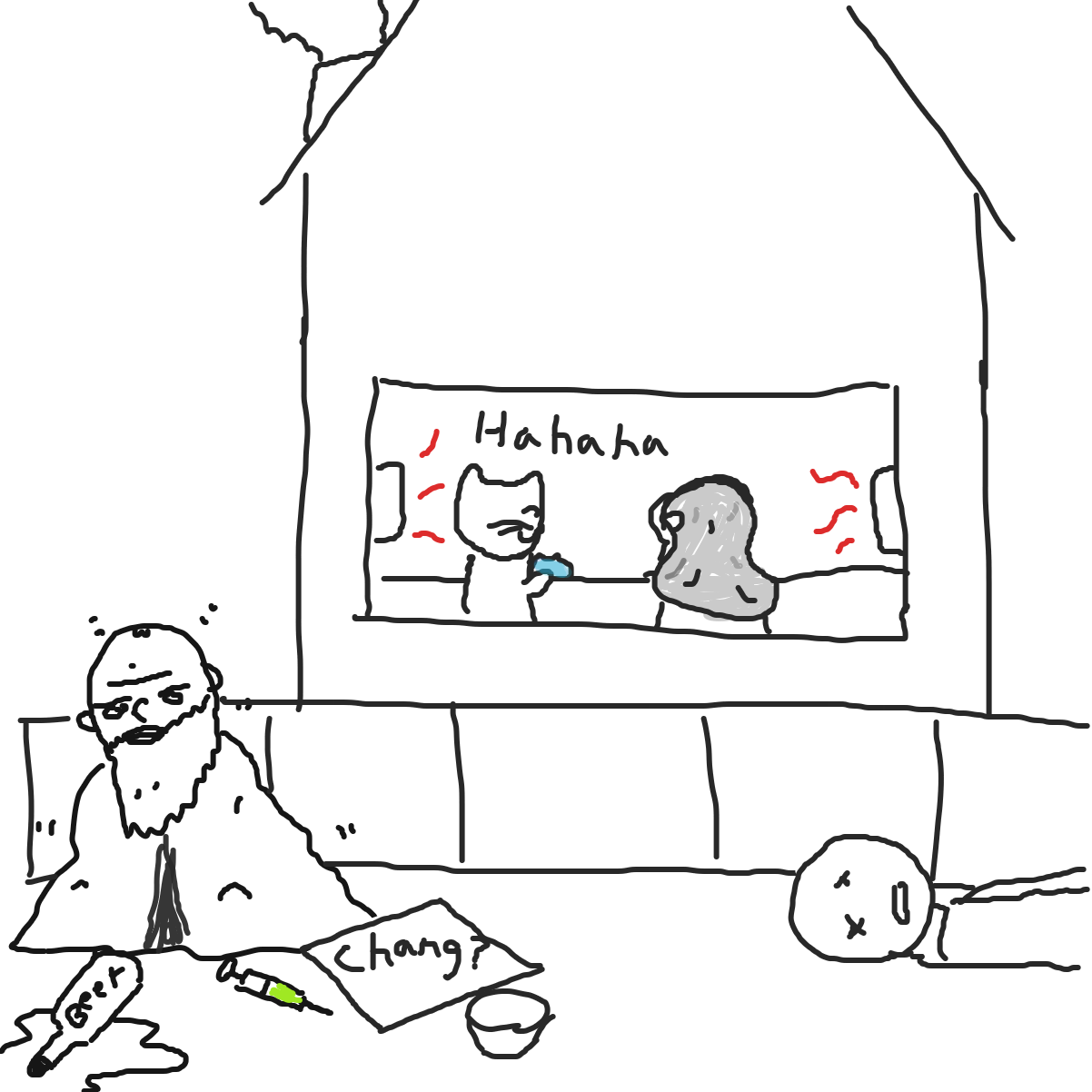 Drawing in dont break by MongolianWarlord