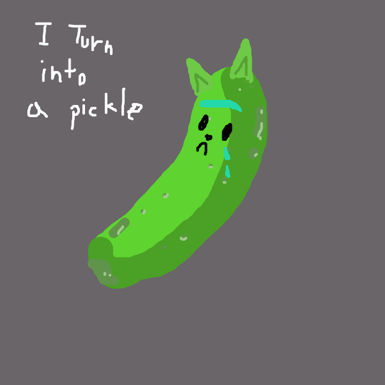 Drawing in i turn into by FetusJesus