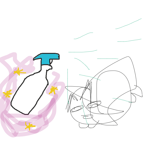 Drawing in Cat by SoupDuck