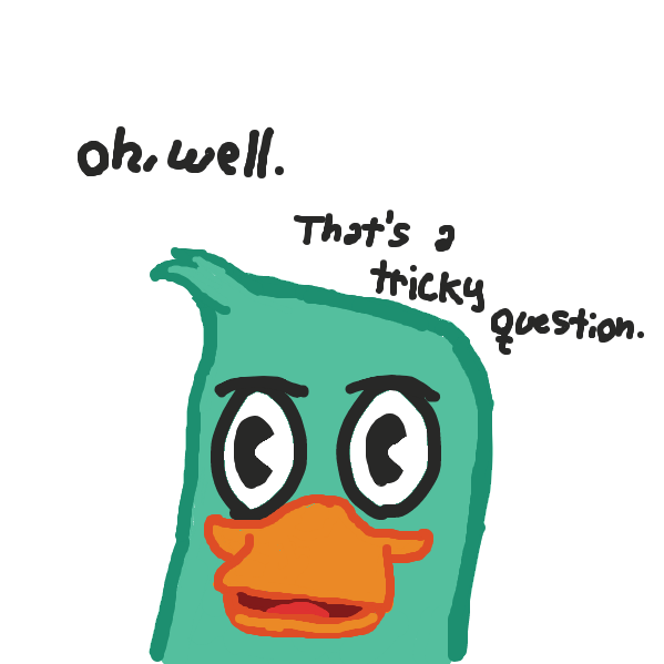 Trying to not sound the most aggressive here, you know. - Online Drawing Game Comic Strip Panel by SamButers