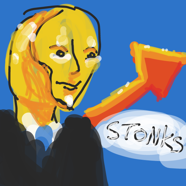 Drawing in stonks by AM_wizard_shithead
