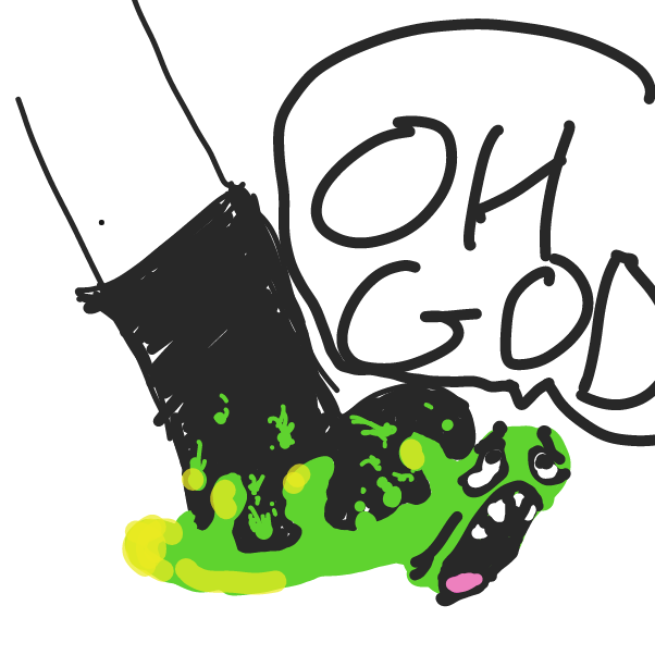 die - Online Drawing Game Comic Strip Panel by AM_wizard_shithead