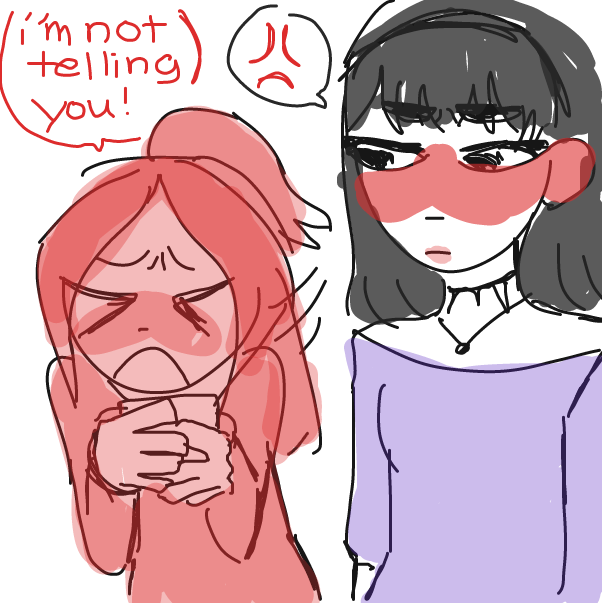 Drawing in A love letter by SoloDust