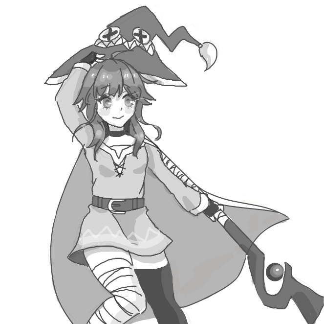 Drawing in Aqua by SSR scorpia