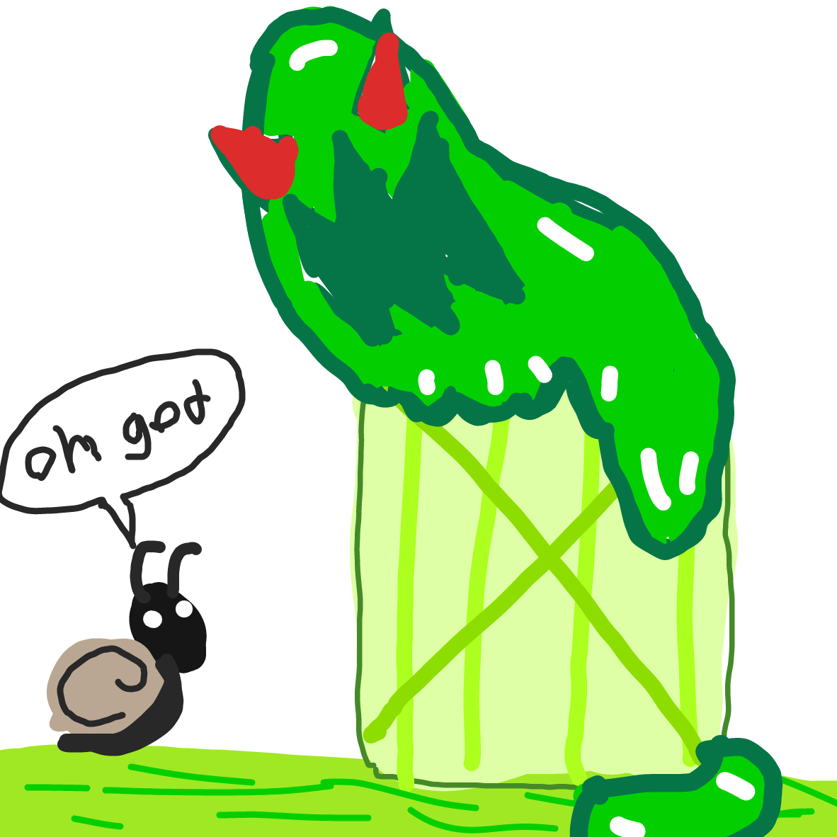 Drawing in suprise box by LivyRae