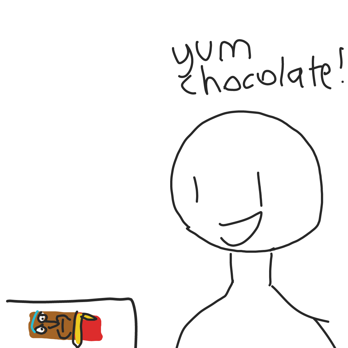 Drawing in For all the chocolate lovers out there by LivyRae