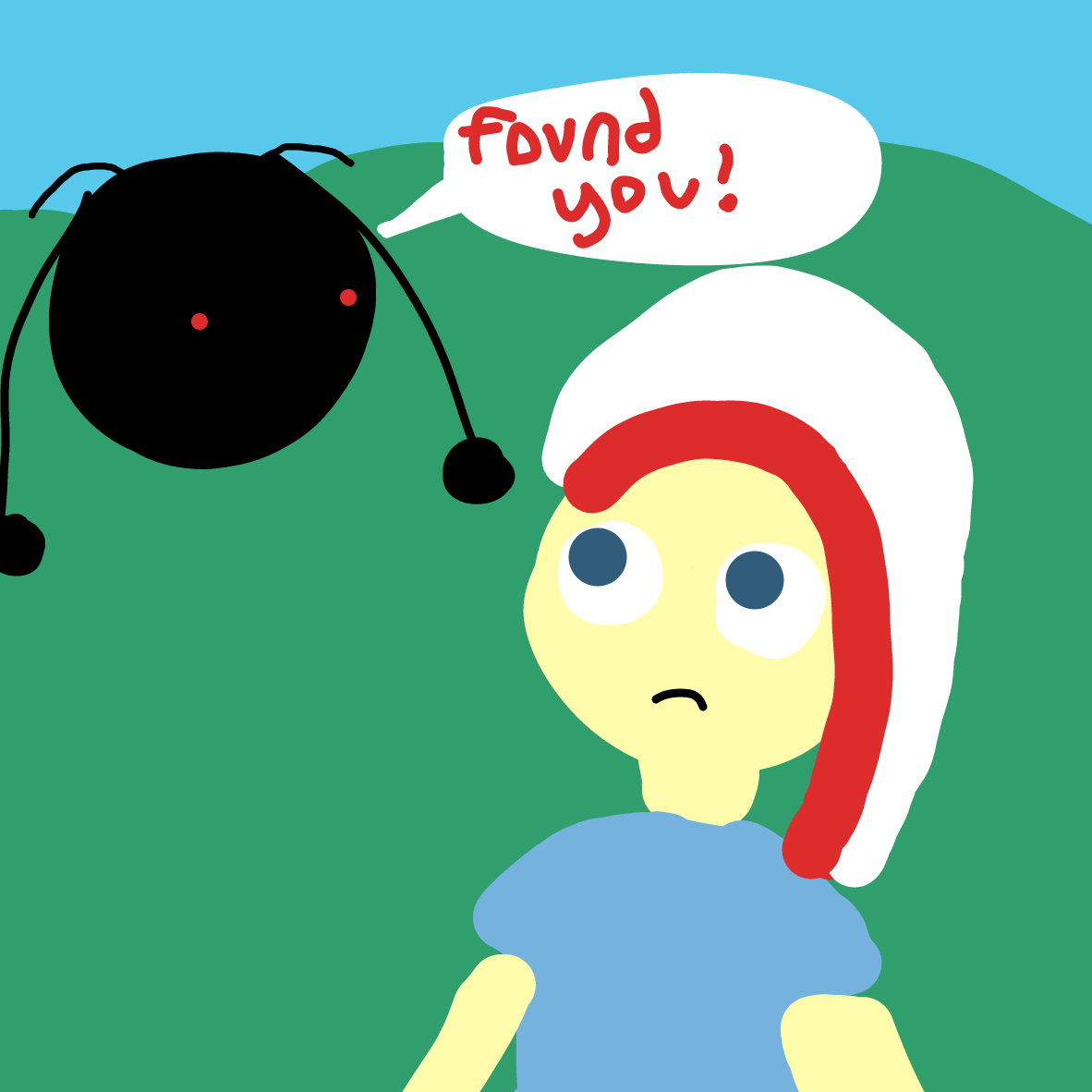  - Online Drawing Game Comic Strip Panel by LivyRae